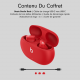 Beats Studio Buds - Écouteurs Totalement sans Fil avec réduction du Bruit - compatibles avec Les appareils Apple et Android - Rouge