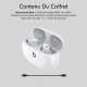 Beats Studio Buds - Écouteurs Totalement sans Fil avec réduction du Bruit - compatibles avec Les appareils Apple et Android - Blanc