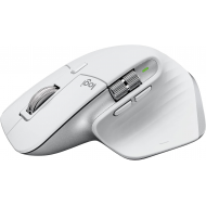 Logitech MX Master 3S pour Mac - Souris Bluetooth Sans Fil avec Défilement Ultra (Gris pâle)