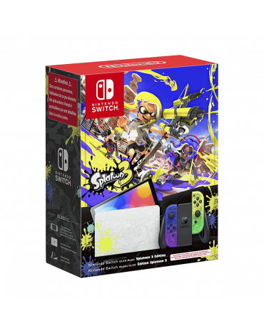 Console Nintendo Switch OLED Splatoon 3 édition spéciale