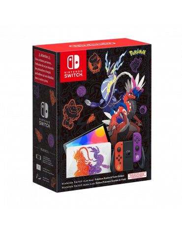 Nintendo Switch OLED Pokemon Scarlet et Violet Edition Limitée Console