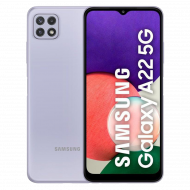 Samsung Galaxy A22 Smartphone (5G, 4GO Ram, 64GO Rom) - Lavande