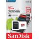 SanDisk 256 Go Ultra Carte Mémoire microSDXC + Adaptateur SD. Vitesse de Lecture Allant jusqu'à 120MB/S, Classe 10, U1, homologuée A1