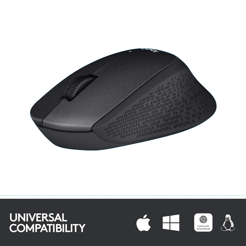 Souris sans fil Logitech M330 Silent Plus - Noir