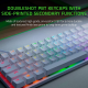 Razer Huntsman Mini Mercury Ed. Clavier de jeu compact - Switch violet