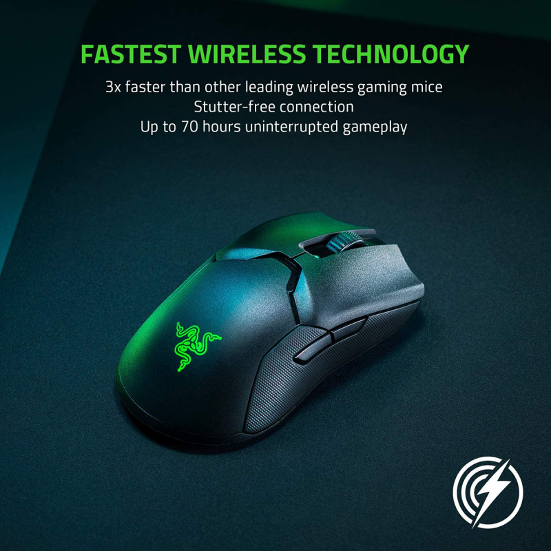 Razer Viper Ultimate avec socle de charge - Souris de jeu sans fil