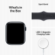 Apple Watch SE 2022 2e génération (GPS, 44 mm) - Boîtier en aluminium minuit avec bracelet sport minuit M/L