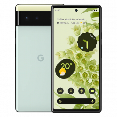 Smartphone Google Pixel 6 5G (8 Go + 128 Go, double carte SIM) - Sorta Seafoam