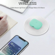 Coque en silicone liquide pour AirPods Pro Compatible avec Apple AirPods Pro - Menthe Verte