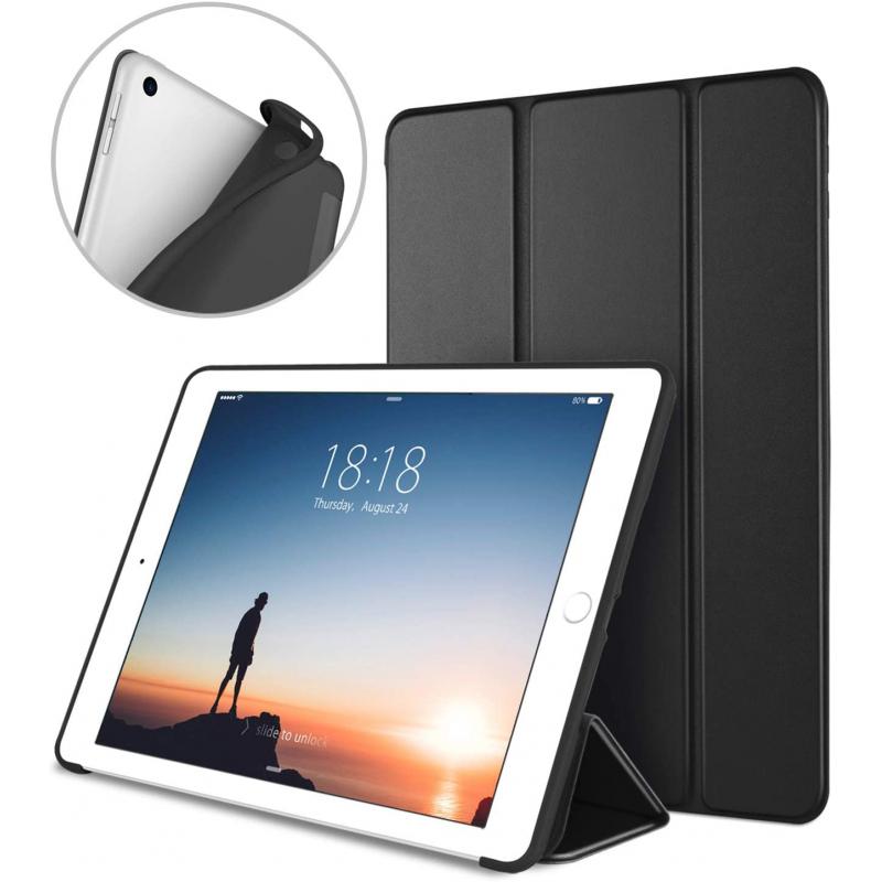 Coque Compatible avec iPad 10,2 Pouces (Modèle 2021/2020/2019, 9ème/8ème/7ème Génération) - Noir